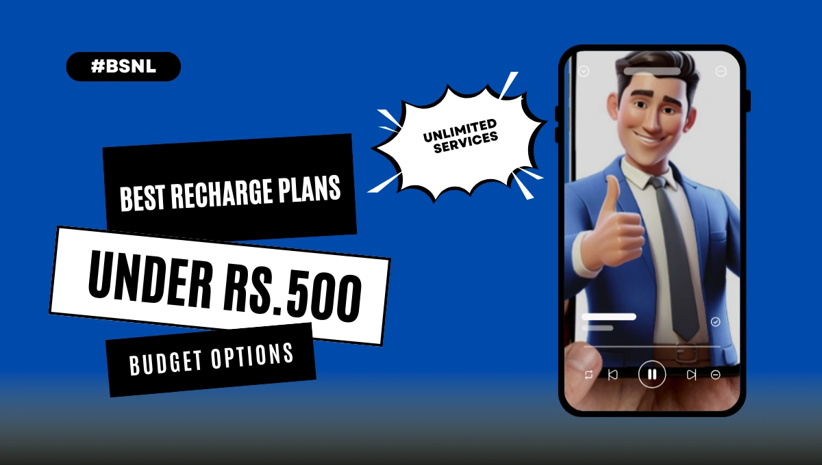 Best BSNL Plans Under 500