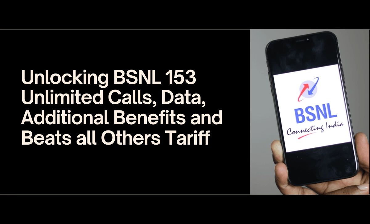 BSNL 153 Plan