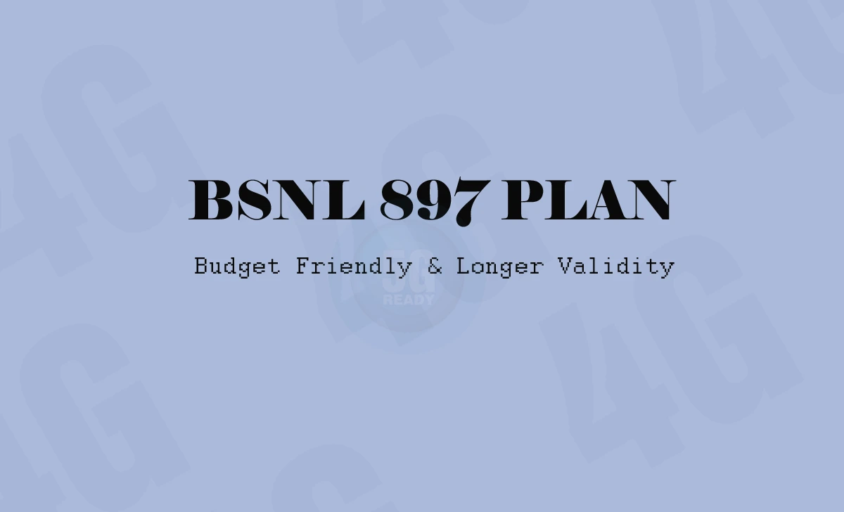 BSNL 897 Recharge Plan