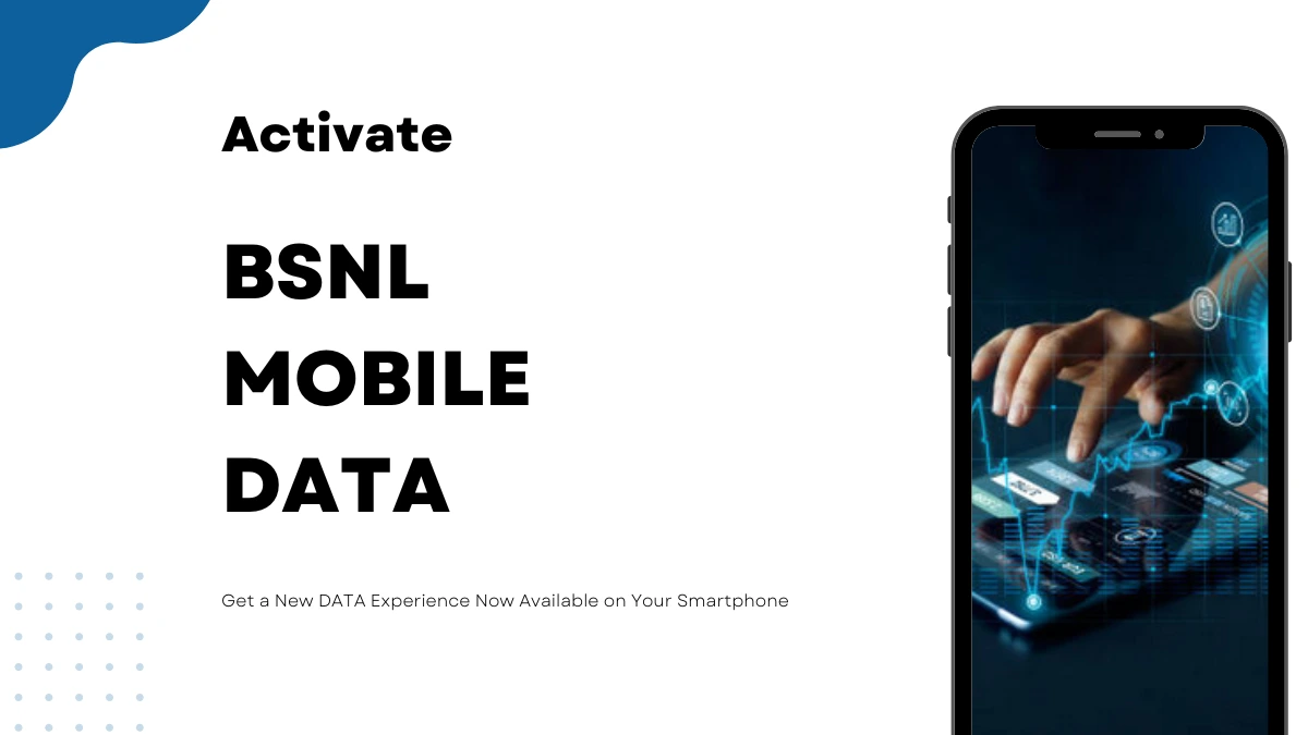 BSNL Mobile data Activation