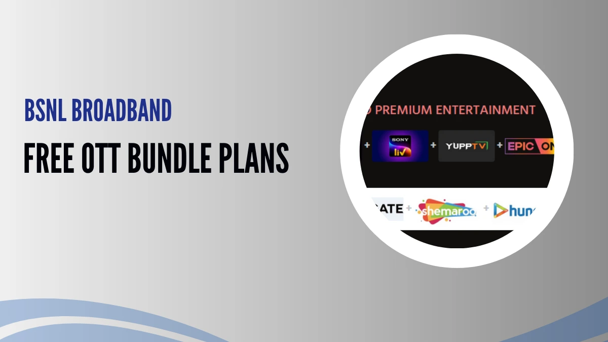 BSNL Free OTT Plans