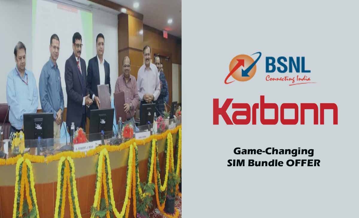 BSNL and Karbonn's SIM Bundle Offer