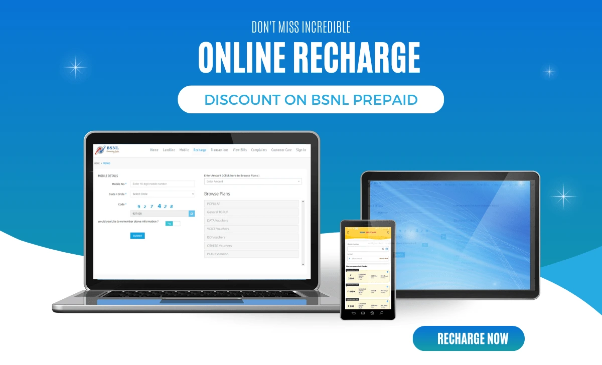 BSNL Online Recharge